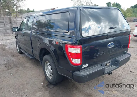 2021 Ford F-150 Xl z USA, uszkodzony, nr VIN 1FTEX1EP4MFD03122